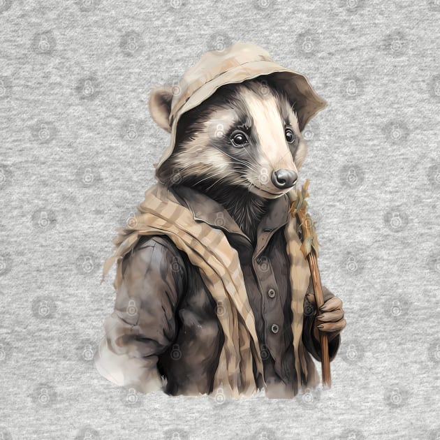 Badger Victorian Style by VelvetEasel